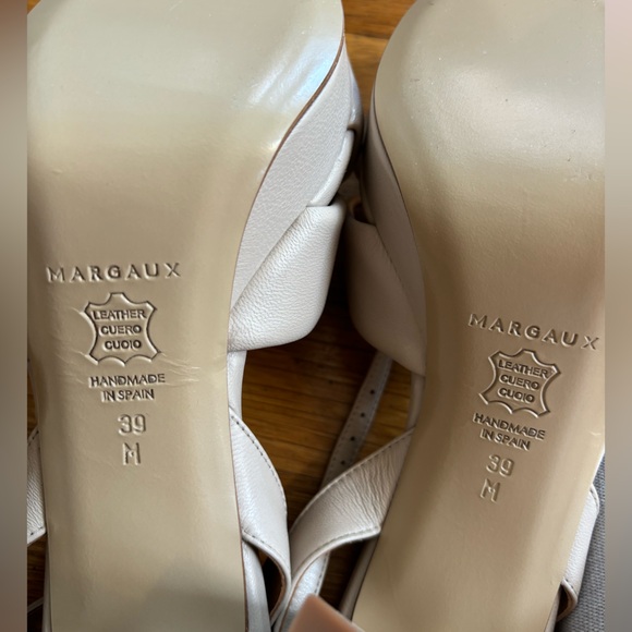 NWT Margaux Carmine Platform in Bone Nappa | 39 (8.5-9) - Picture 5 of 5